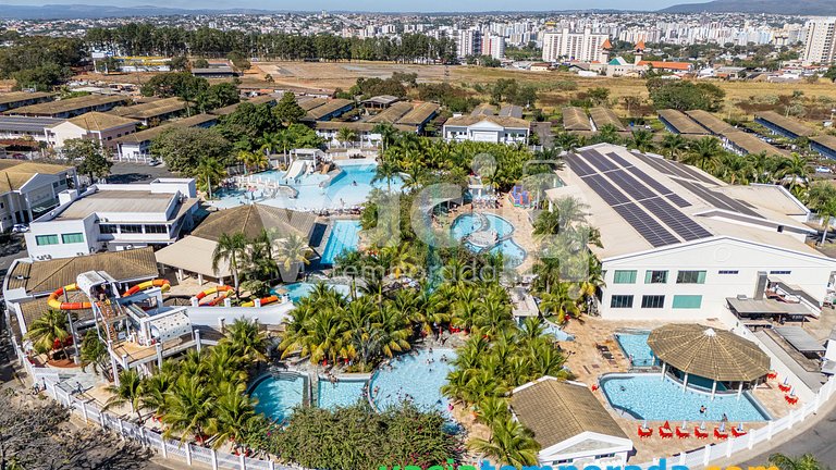 L'ácqua diRoma - Com acesso ao Park aquático 24hs em Caldas