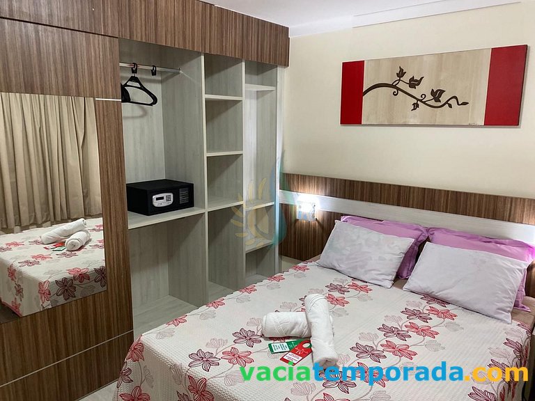 Lacqua diRoma IV - Flat feito Para seu Conforto em Caldas -