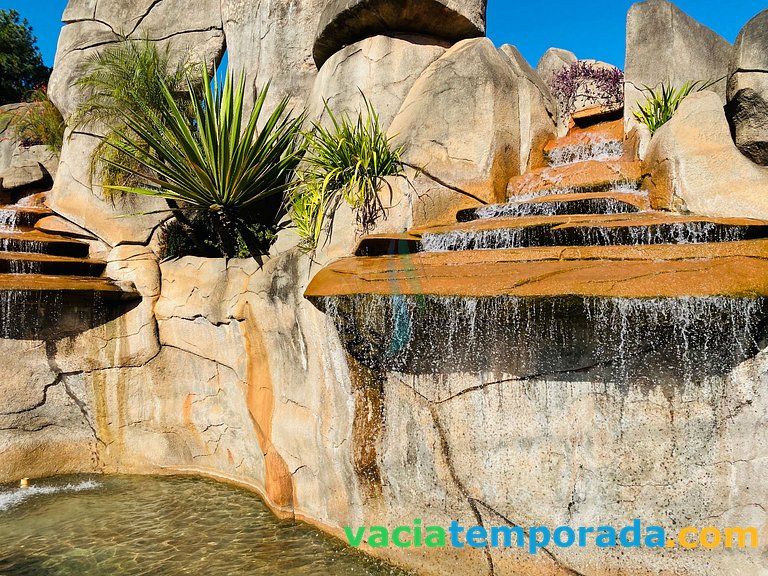 Spazzio diRoma c Varanda e Acesso Acqua Park